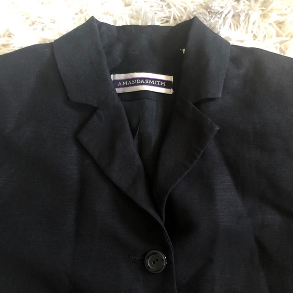 Amanda Smith Linen Blazer - Picture 3 of 6